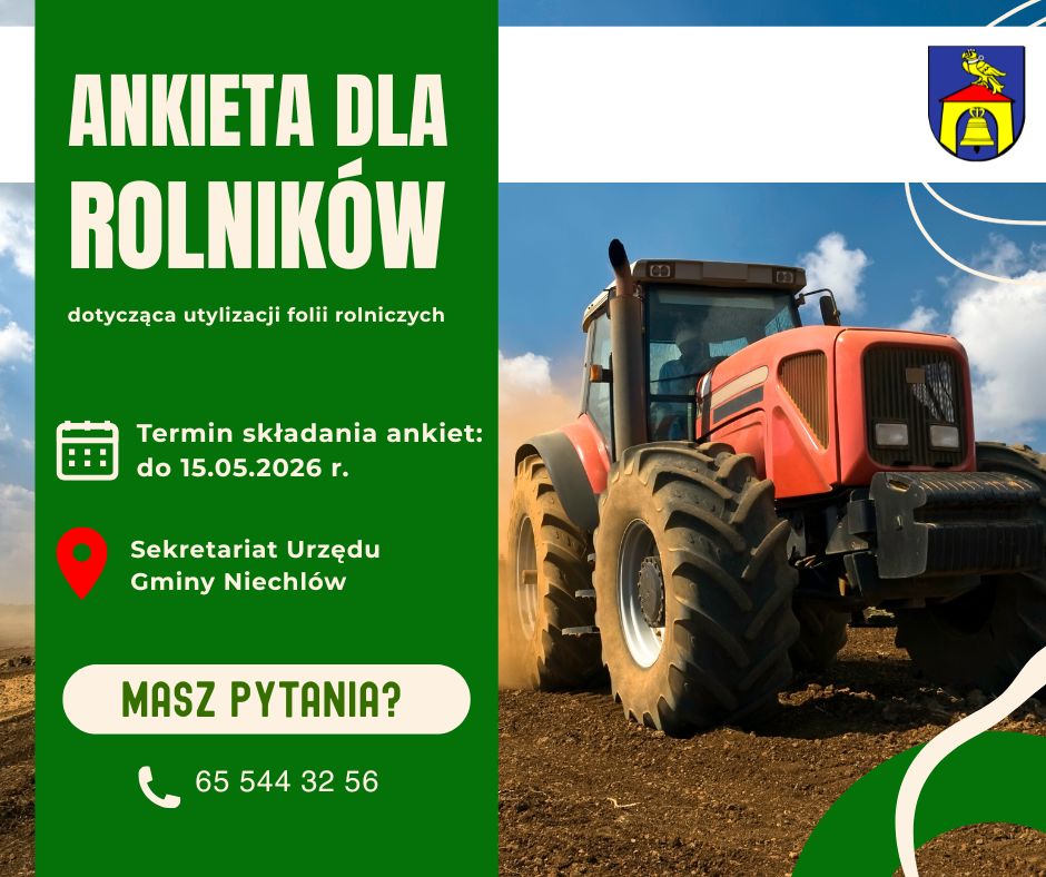 Ankieta dla Rolników dot. utylizacji folii rolniczych 