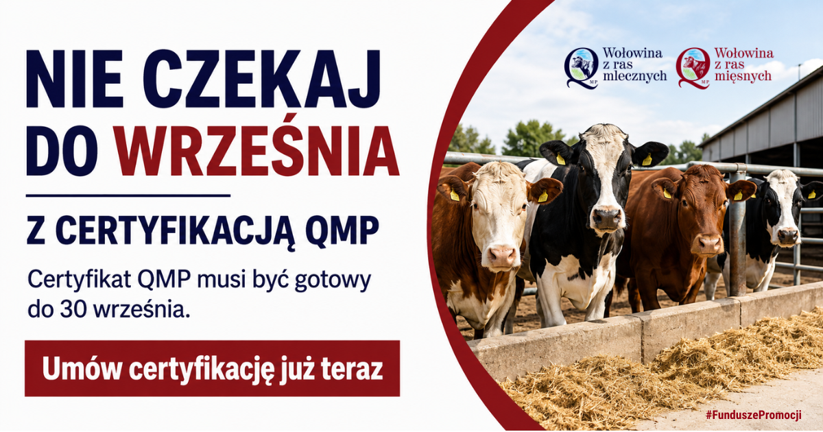 System QMP - informacja dla rolników