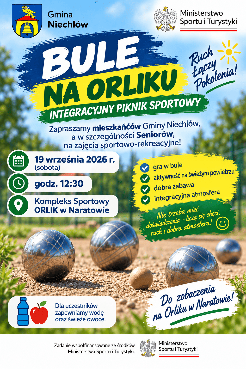 BULE NA ORLIKU – INTEGRACYJNY PIKNIK SPORTOWY!