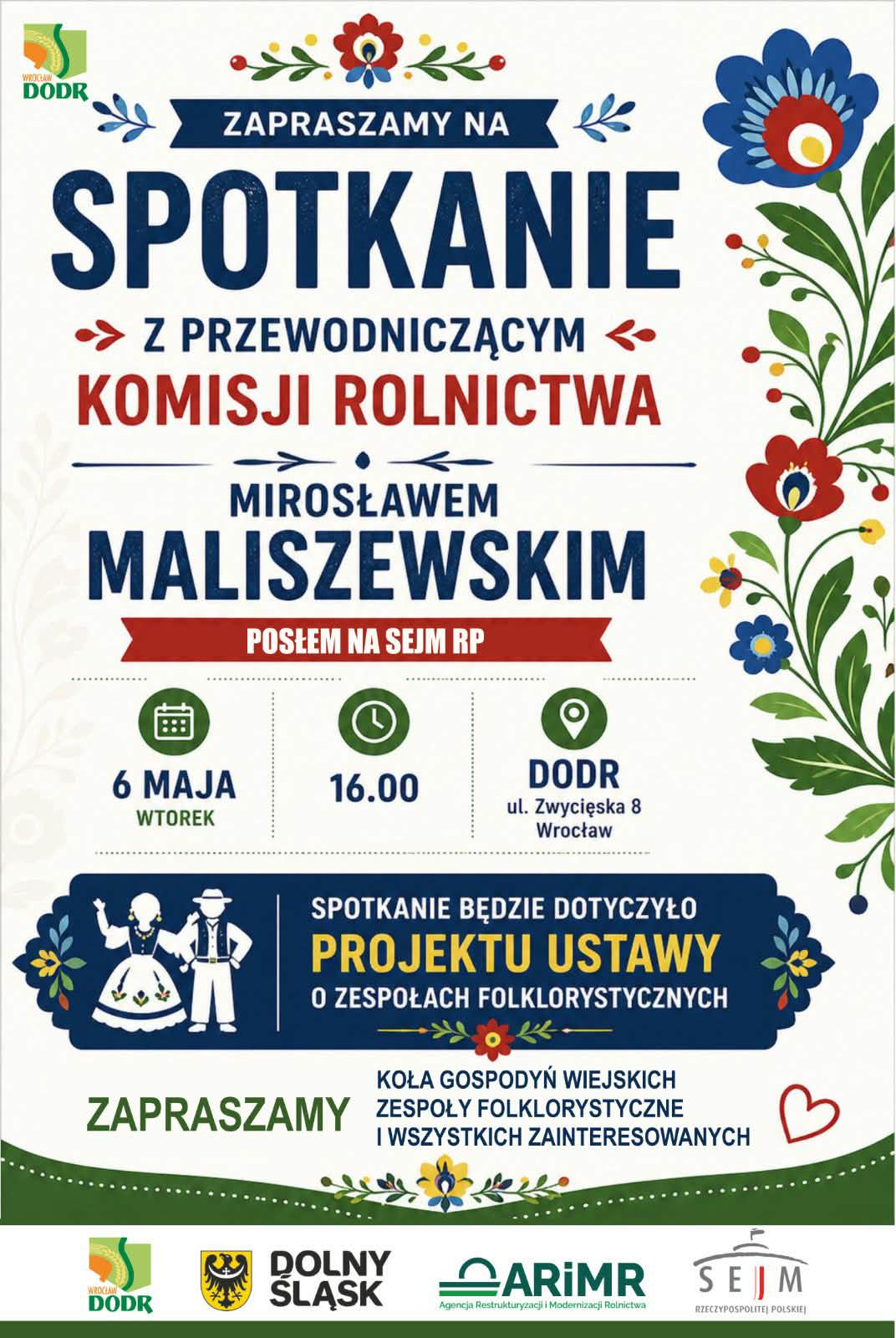 Otwarte spotkanie dla zespołów ludowych