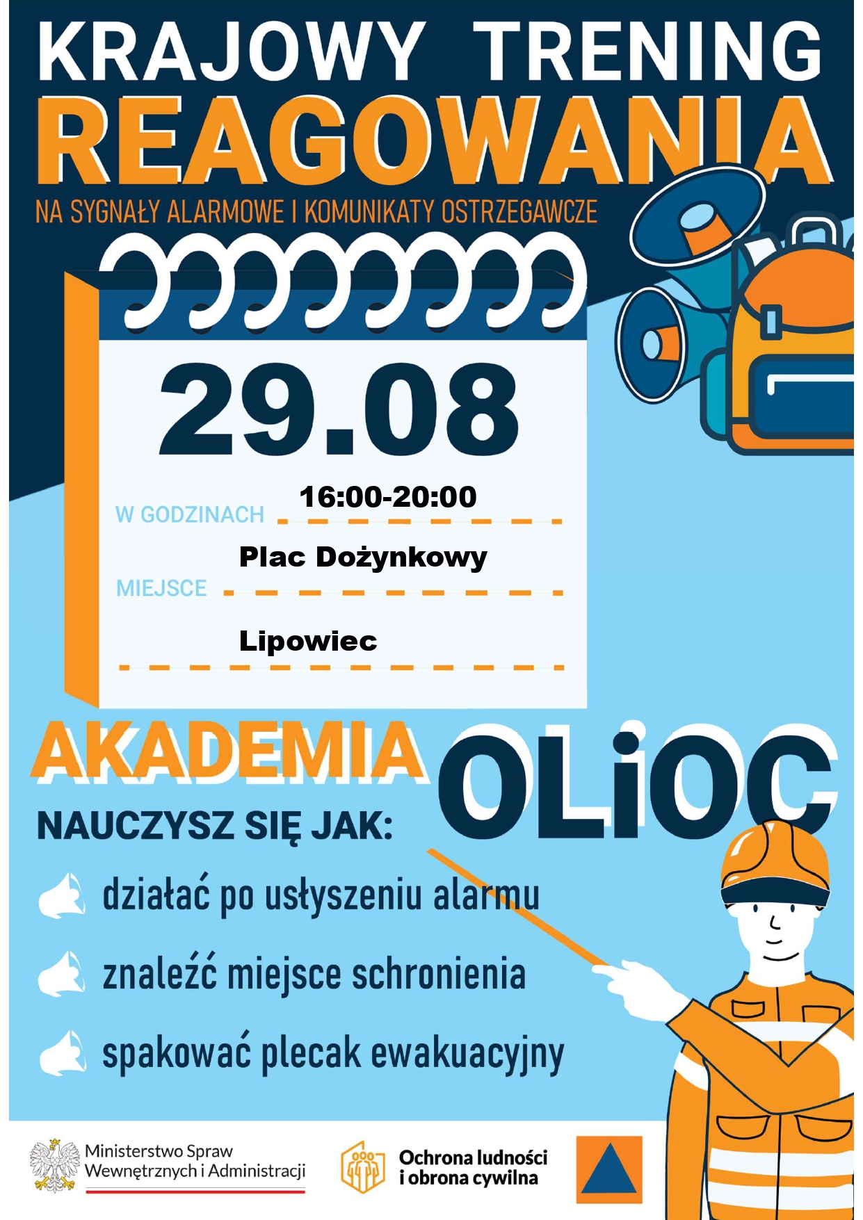 Krajowy Trening Reagowania w Gminie Niechlów